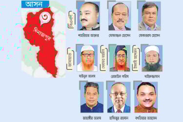 মাঠে বিএনপির ছয় প্রার্থী অন্য দলের একজন করে