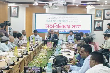 কুসিকে নবনিযুক্ত প্রশাসকের সাথে সংবাদকর্মীদের মতবিনিময়