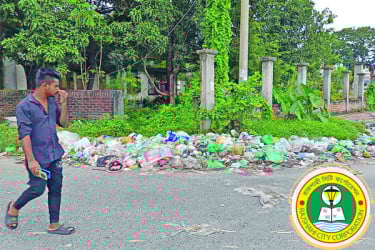 পরিচ্ছন্ন রাজশাহী এখন দূষণের শহর