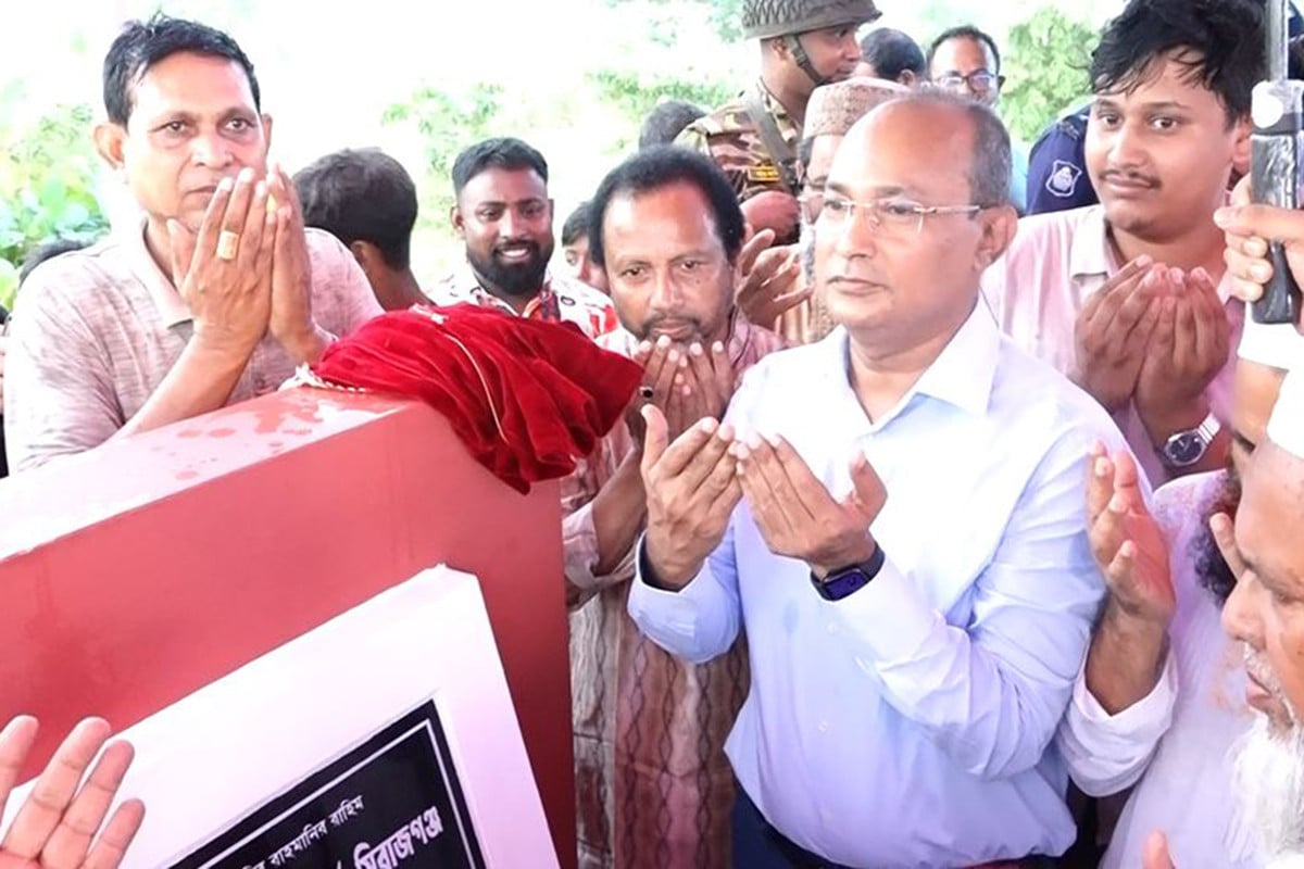 যমুনা ইকো শিল্পপার্কের ভিত্তিপ্রস্তর স্থাপন