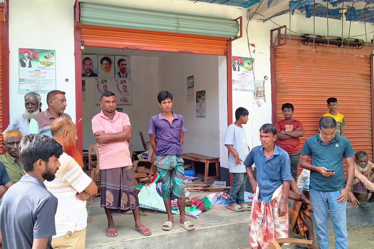 মেহেরপুরে বিএনপি কার্যালয়ে হামলা-ভাঙচুরের অভিযোগ