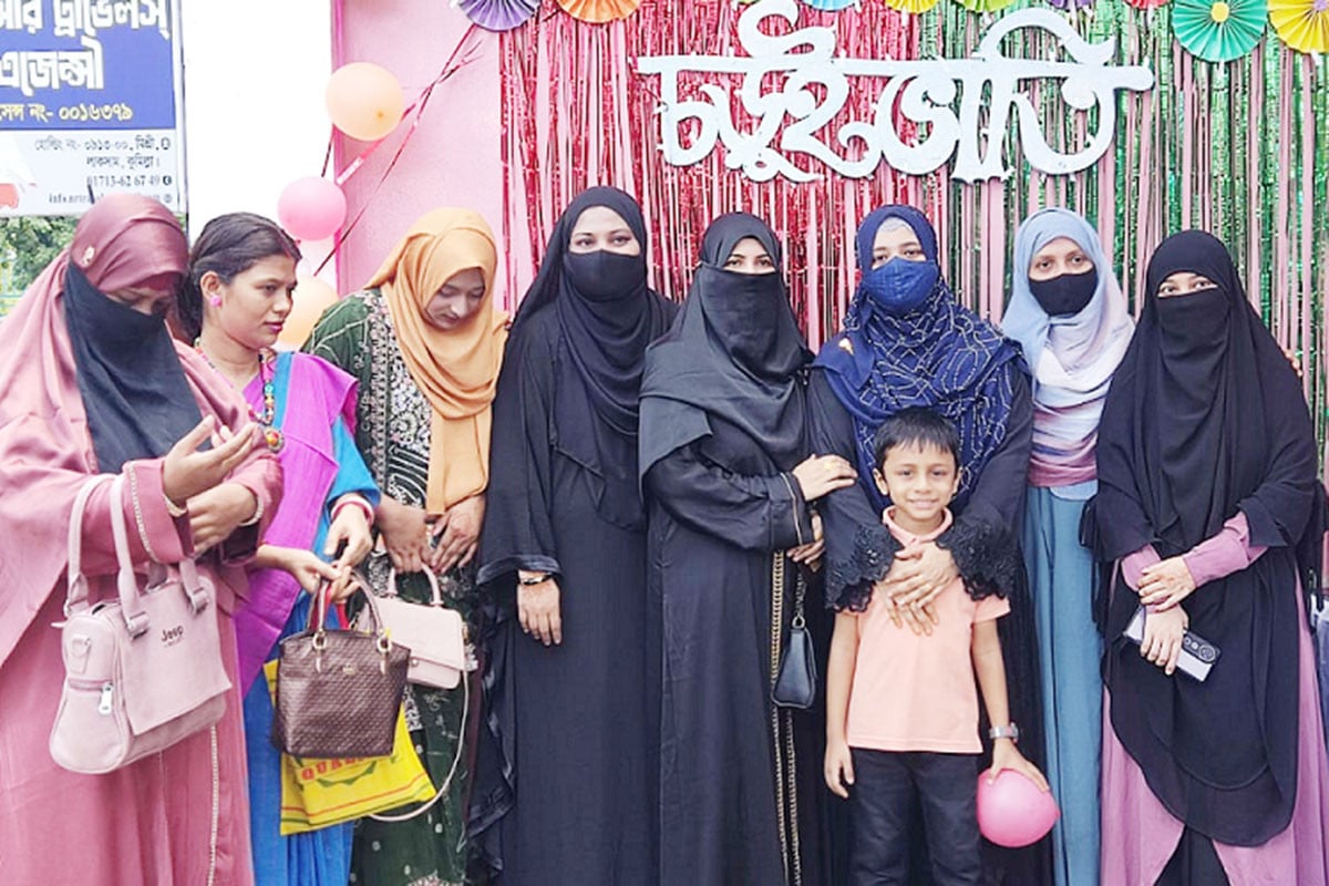 লাকসামে নারী উদ্যোক্তাদের মিলনমেলা উপলক্ষে ‘চড়ুইভাতি’
