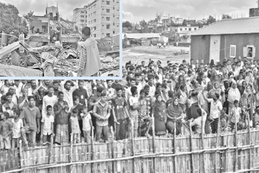 উচ্ছেদ অভিযানে বাধা, মামলা ৬৫০ জনের বিরুদ্ধে