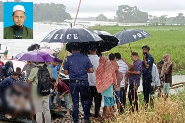 সুনামগঞ্জে নিখোঁজের তিন দিন পর নদী থেকে জমিয়ত নেতার লাশ উদ্ধার