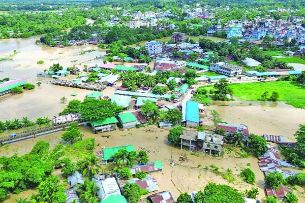 খাগড়াছড়িতে ৬ শতাধিক পরিবার পানিবন্দি
