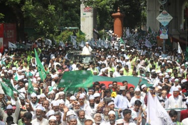 ঈদে মিলাদুন্নবী উপলক্ষে রাজধানীতে জশনে জুলুস শোভাযাত্রা