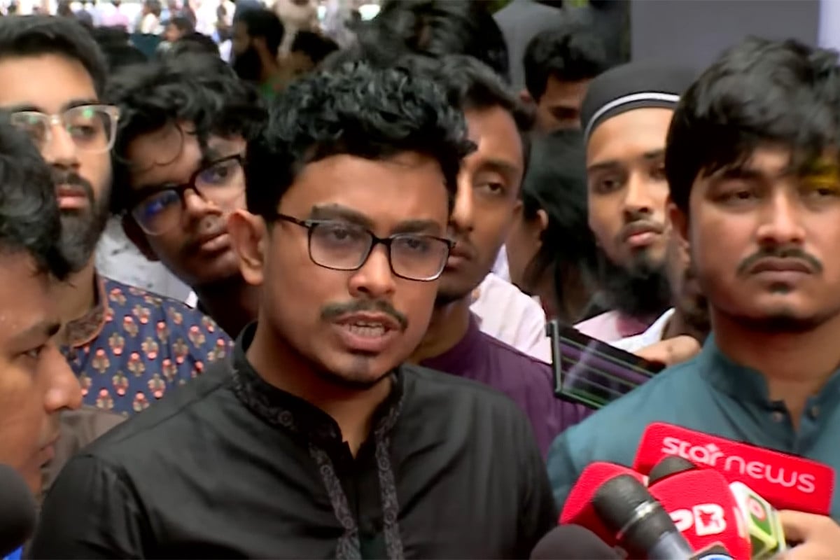 ডাকসু নির্বাচন : ভোট দিয়ে যা বললেন সাদিক কায়েম