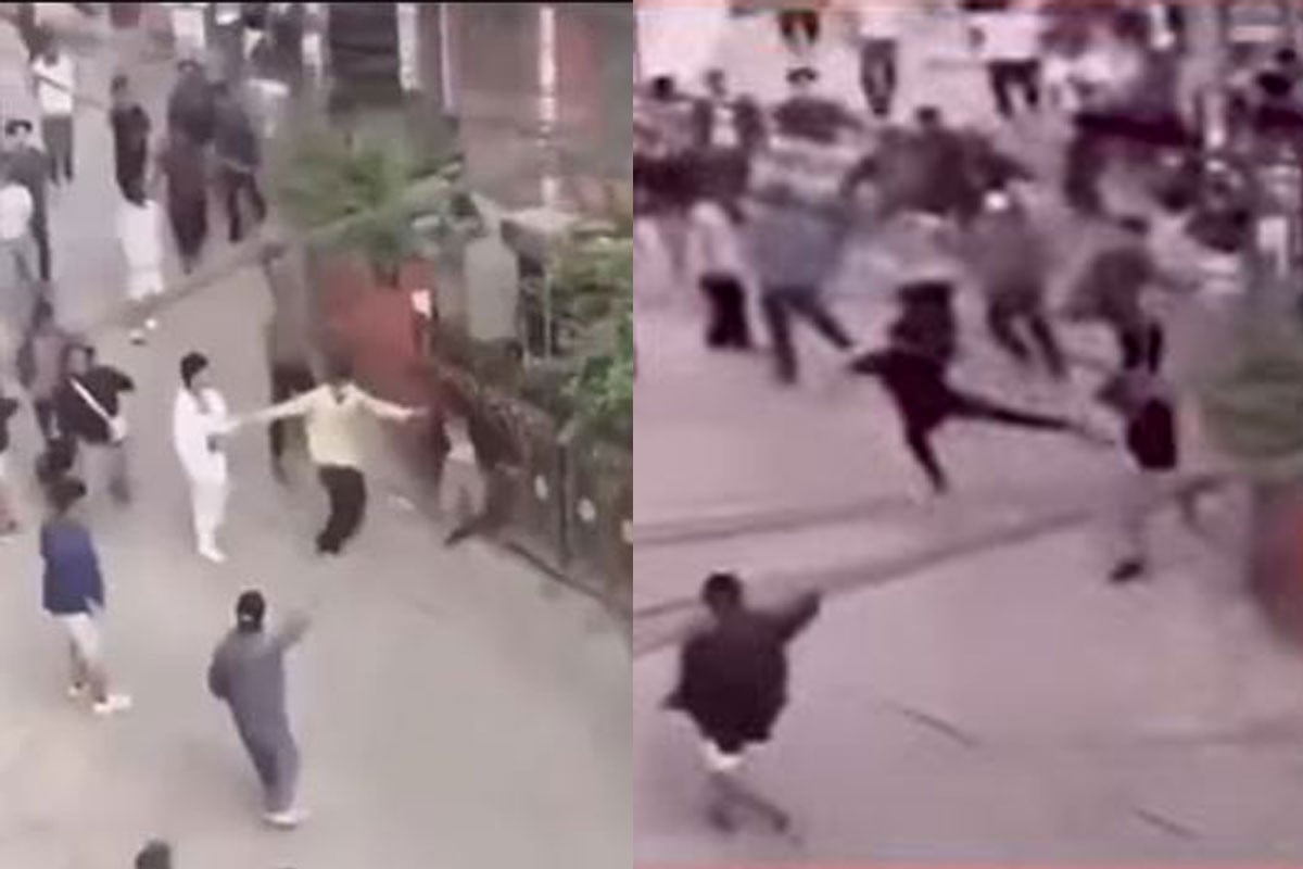 নেপালের অর্থমন্ত্রীকে জনতার পিটুনি