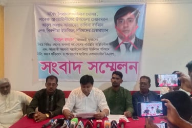 ভালুকায় সংবাদ সম্মেলনে ইউনিয়ন চেয়ারম্যানের বিরুদ্ধে অভিযোগ