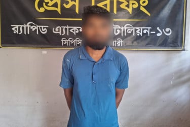 স্ত্রীকে পুড়িয়ে হত্যা, র‌্যাবের হাতে স্বামী গ্রেফতার