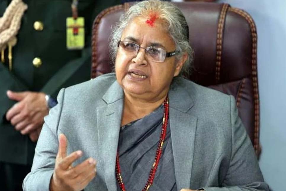 নেপালের অন্তর্বর্তীকালীন প্রধানমন্ত্রী হচ্ছেন সুশীলা কার্কি