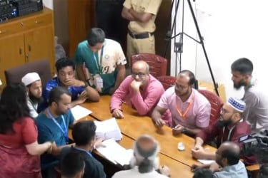 জাকসু নির্বাচন : এখনো চলছে ভোট গণনা