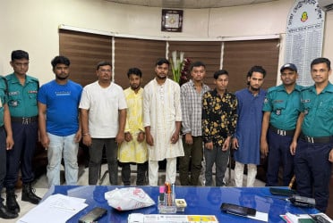 ঝটিকা মিছিলের প্রস্তুতিকালে আওয়ামী লীগের ১২ সদস্য গ্রেফতার