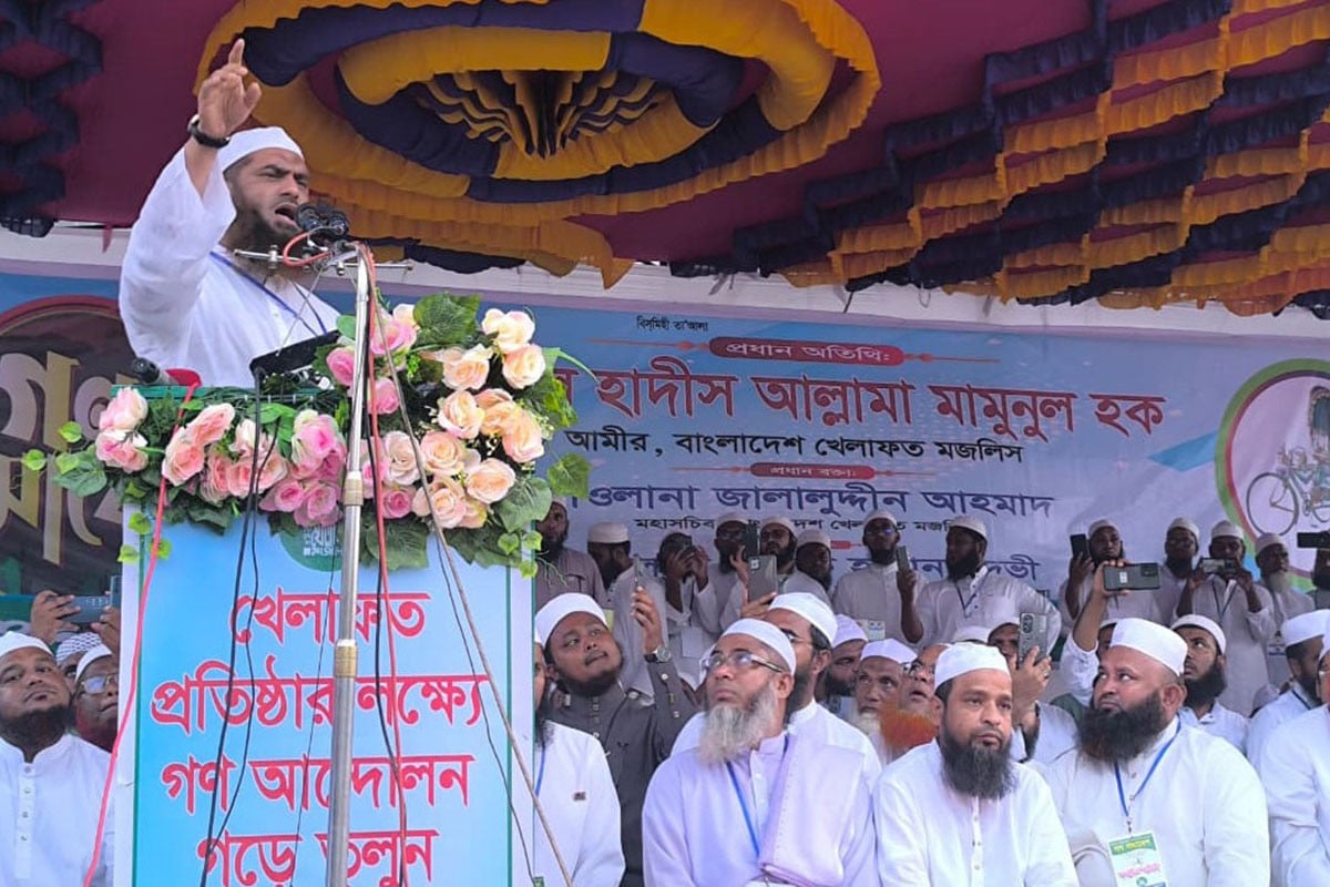নতুন কোনো ফ্যাসিবাদকে শিকড় গাড়তে দেওয়া হবে না: মামুনুল হক