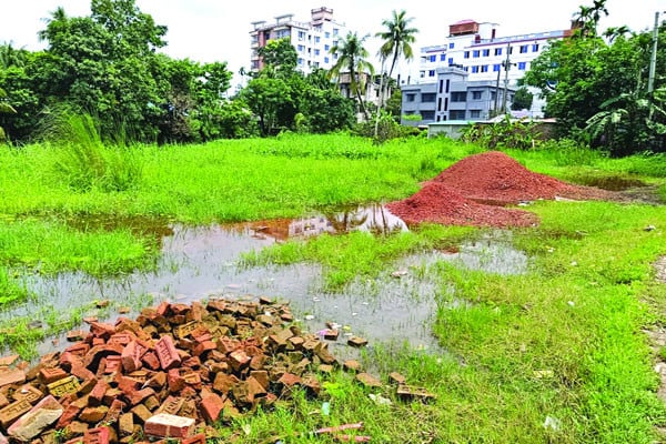 রায়বাহাদুরের দিঘি দখল