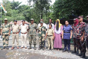 বাংলাদেশে আসা সেই তরুণী পতাকা বৈঠকের মাধ্যমে ভারতে ফিরল