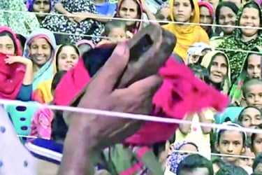 ঐতিহ্যবাহী ঝাপান খেলা