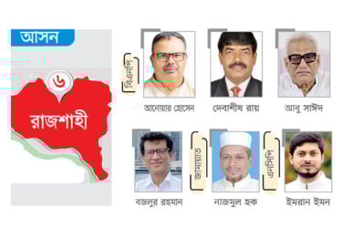 বিএনপির সম্ভাব্য প্রার্থী পাঁচ জামায়াত-এনসিপির একক