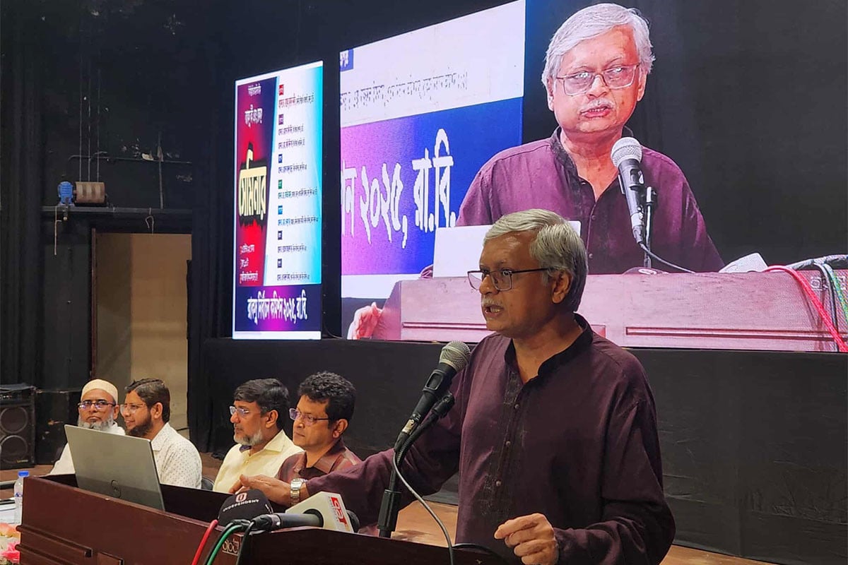 আমরা কারসাজির ‌‘ক’-ও বুঝি না : রাকসু নির্বাচন নিয়ে উপাচার্য