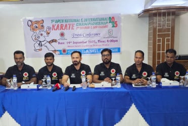 ১৮ সেপ্টেম্বর শুরু হচ্ছে কারাতে প্রতিযোগিতা, অংশ নেবে ৮ দেশ