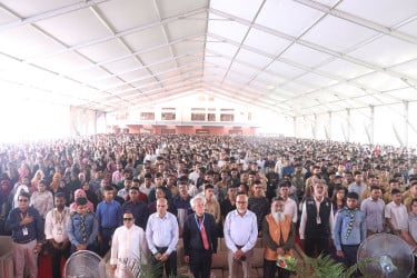 ড. মাহবুবুর রহমান মোল্লা কলেজে বর্ণিল ওরিয়েন্টেশন