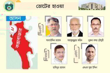 বিএনপির একাধিক প্রার্থীর ভিড় জামায়াতসহ অন্যদের একক