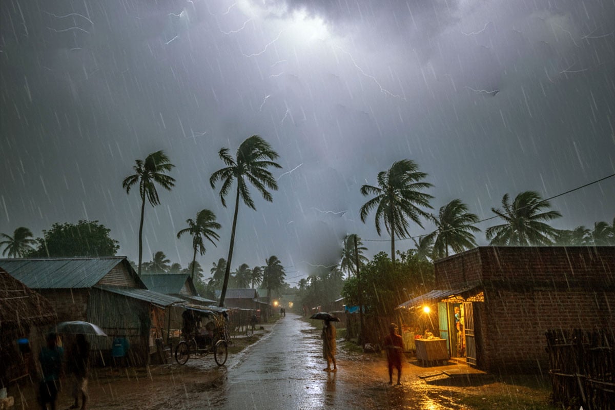 সারা দেশে টানা বৃষ্টির পূর্বাভাস, বাড়বে তাপমাত্রা