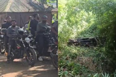 সাজেক থেকে ফেরার পথে জিপ খাদে পড়ে নারী পর্যটক নিহত, আহত ১২