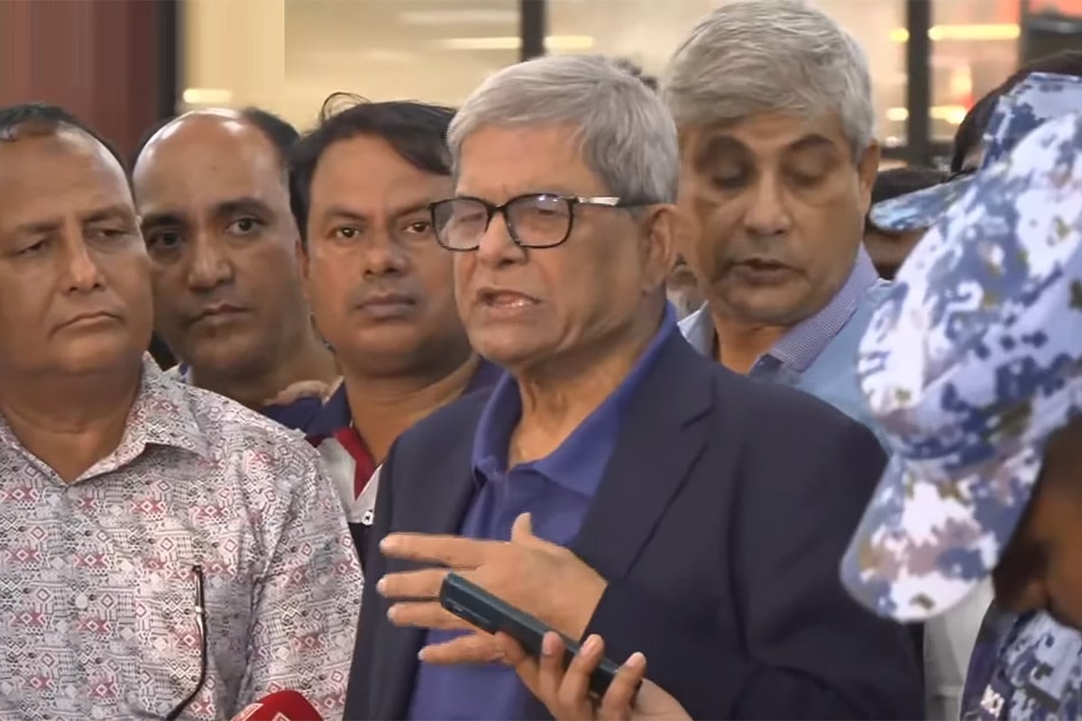 আলোচনা ছাড়া কর্মসূচি গণতন্ত্রের জন্য শুভ নয় : মির্জা ফখরুল