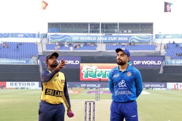 শ্রীলঙ্কার বিপক্ষে টস জিতে ব্যাটিংয়ে আফগানিস্তান
