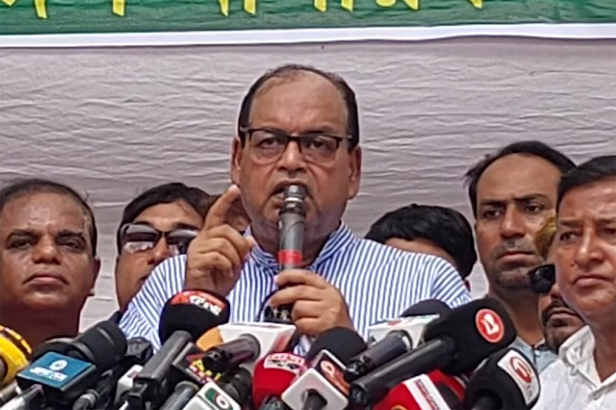 নির্বাচনের মাধ্যমে মানুষের গণতান্ত্রিক অধিকার ফিরিয়ে দেয়া হবে : দুদু