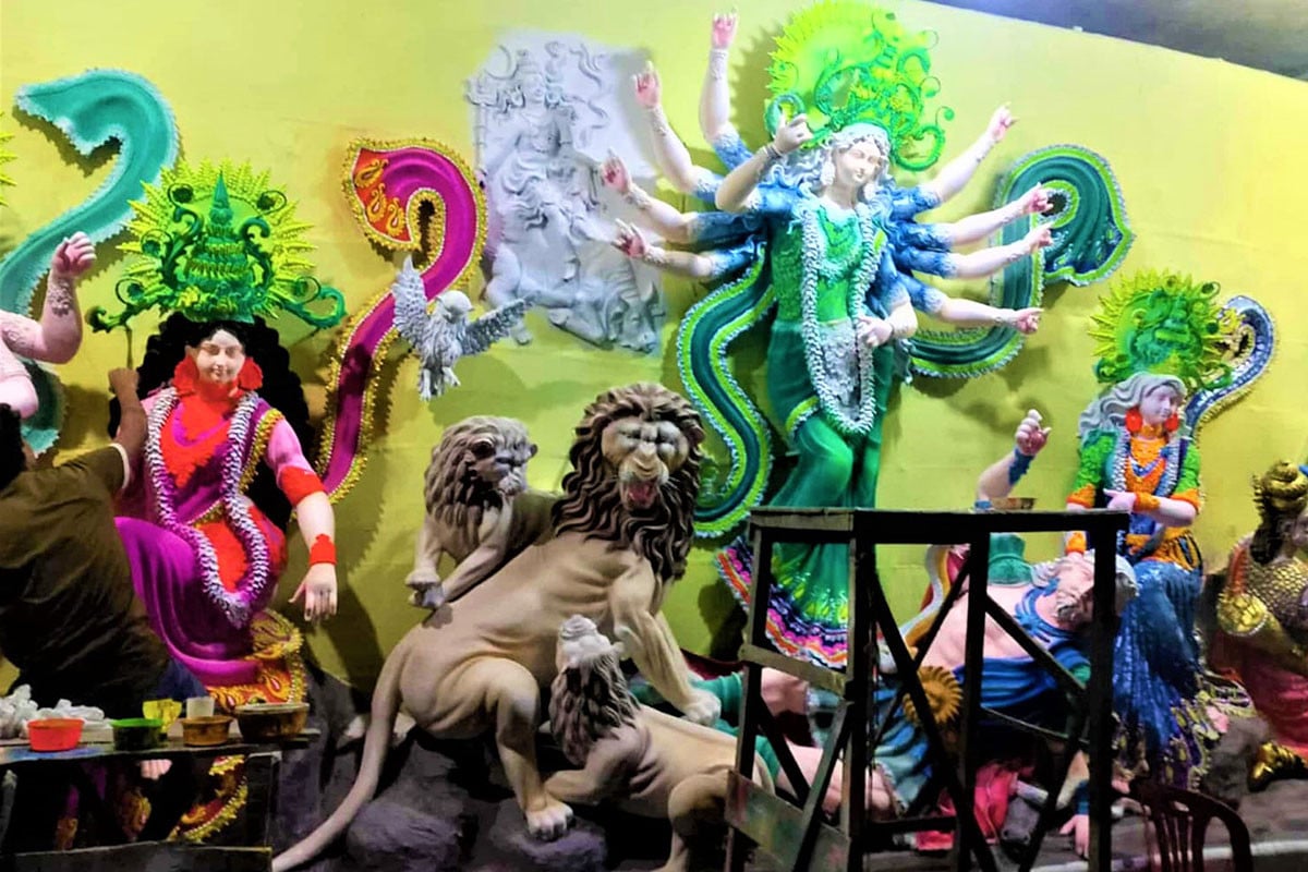 টাঙ্গাইলে ১২৪৭ মণ্ডপে শারদীয় দুর্গোৎসবের আয়োজন