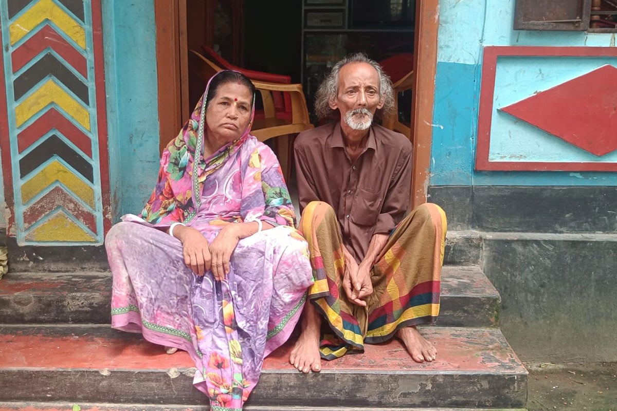 ৩৬ বছর পর সমাজে ফিরলেন নবীনগরের ধনঞ্জয়-রানী দম্পতি