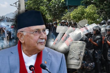 নেপালে বিক্ষোভকারীদের ওপর গুলি, অবাক করা দাবি অলির