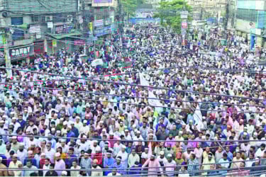 সরকার মাথা নত করায় আন্দোলনে জামায়াত