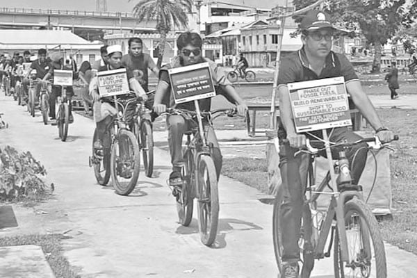 কলাপাড়ায় সাইকেল র‌্যালি