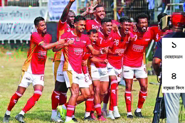 শিরোপায় শুরু বসুন্ধরা কিংসের নতুন মৌসুম