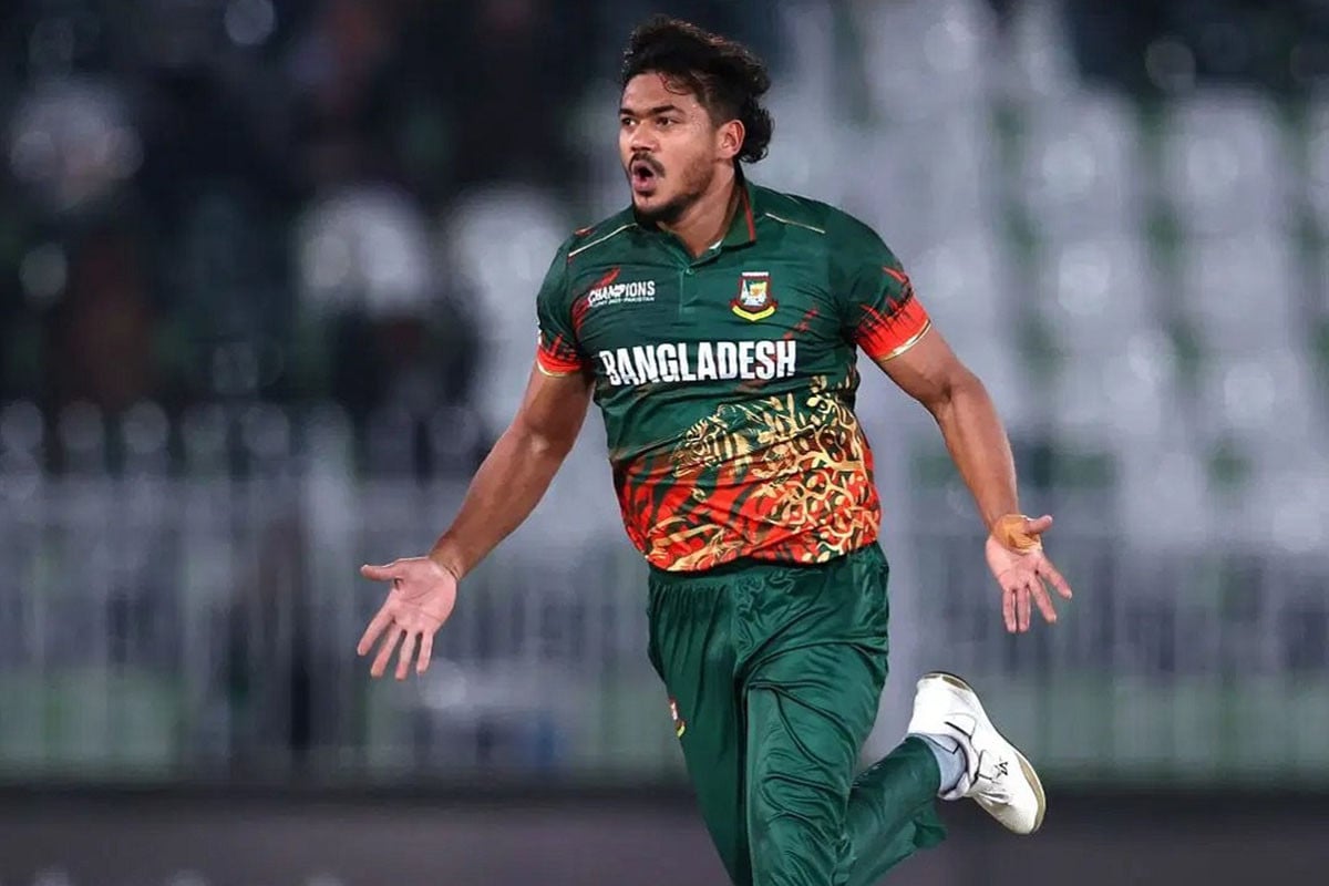 মাইলফলক থেকে ২ উইকেট দূরে তাসকিন