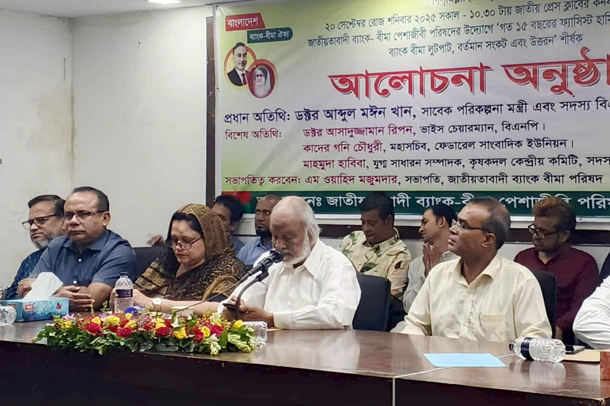 বিদেশে পাচারের টাকা দিয়ে ১০০ পদ্মা সেতু নির্মাণ করা যেত : মঈন খান