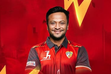 যুক্তরাষ্ট্রের মাইনর ক্রিকেট লিগে সাকিবের দুর্দান্ত অভিষেক