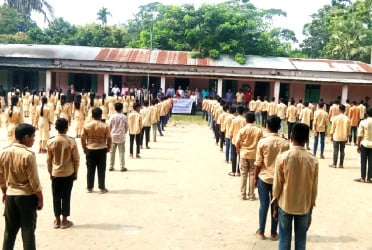 স্কুল শিক্ষার্থীদের স্বাস্থ্য সচেতনতায় কালকিনিতে শুভসংঘের আলোচনা সভা