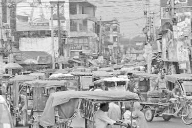 যানজটে নাকাল শেরপুরবাসী