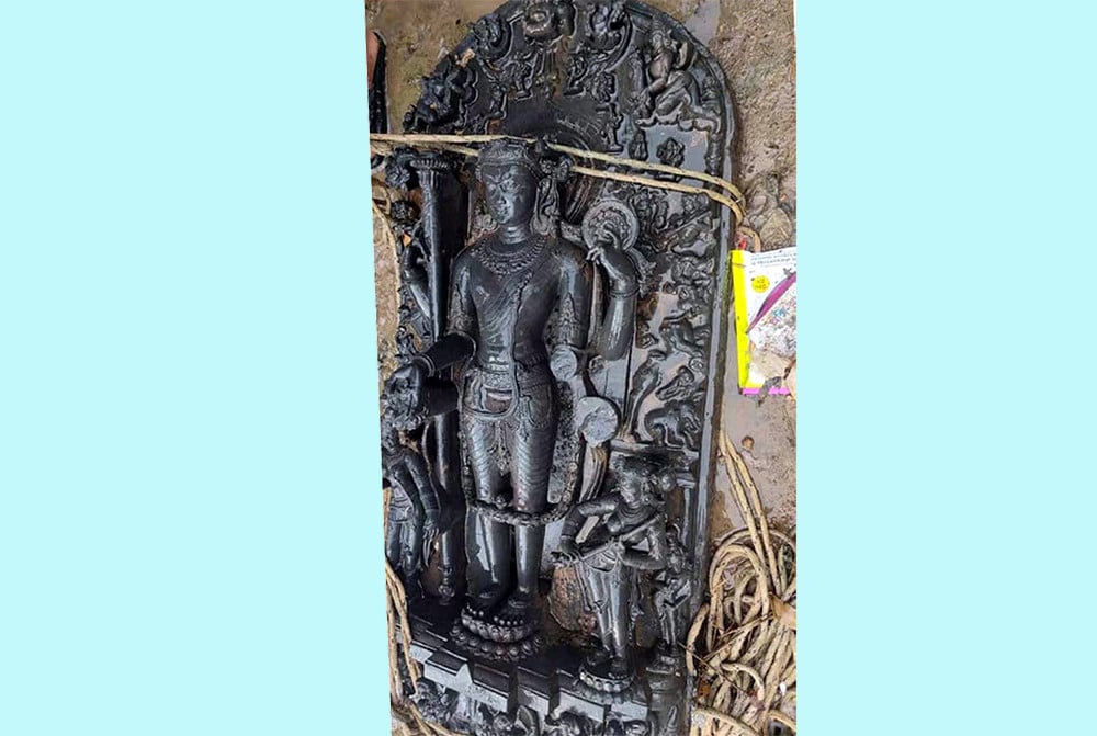 বগুড়ায় কষ্টি পাথরের মূর্তিসহ গ্রেফতার দুই