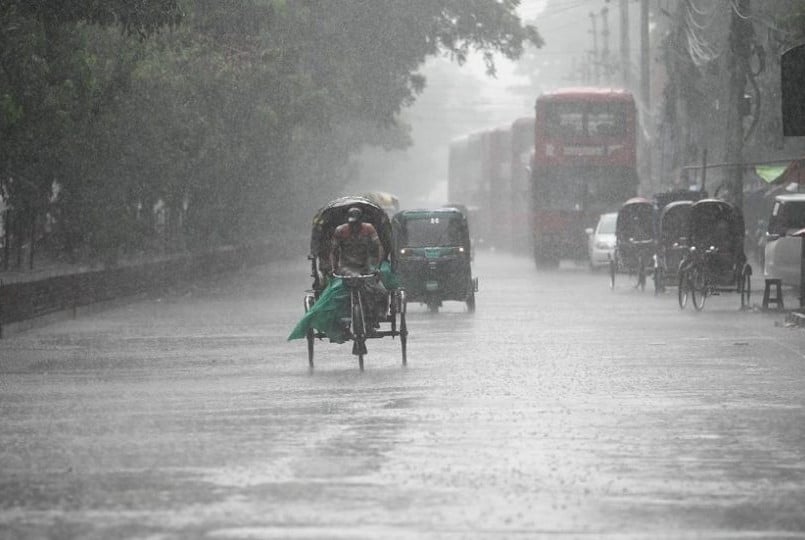 চার বিভাগে বেশি বৃষ্টি হতে পারে