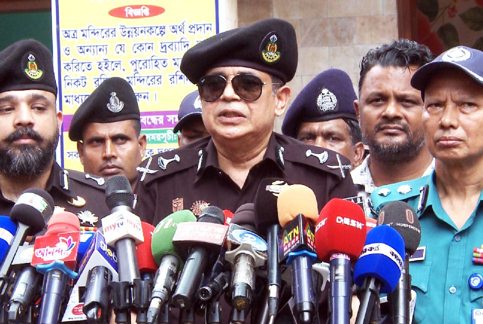 দুর্গাপূজা ঘিরে গুজব ছড়ানোর চেষ্টা চলছে: র‌্যাব ডিজি