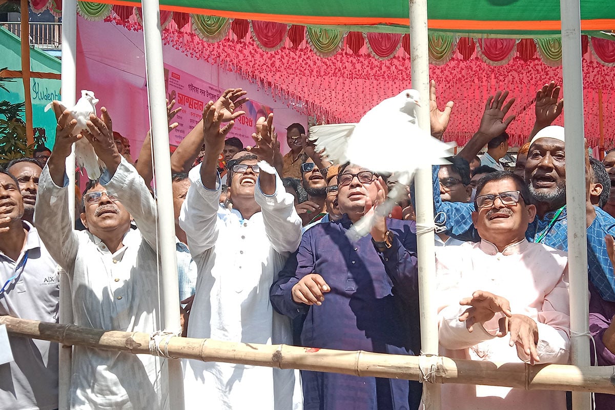 নয় বছর পর গাইবান্ধা সদর উপজেলা বিএনপির কাউন্সিল অনুষ্ঠিত
