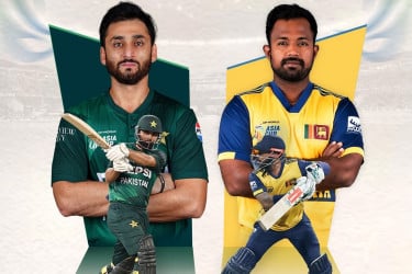 শ্রীলঙ্কার বিপক্ষে টস জিতে ফিল্ডিংয়ে পাকিস্তান
