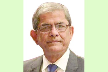 ৩০ আসন চেয়েছিল মন্তব্য ফখরুলের