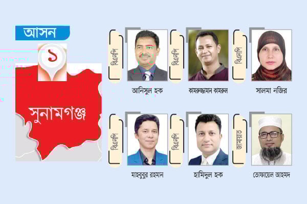 বিএনপিতে ছয়, একক প্রার্থী জামায়াতের