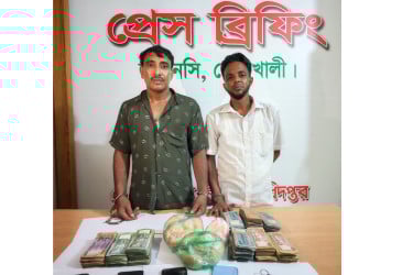 ফেনীতে ১১ হাজার ইয়াবাসহ দুই কারবারি গ্রেফতার
